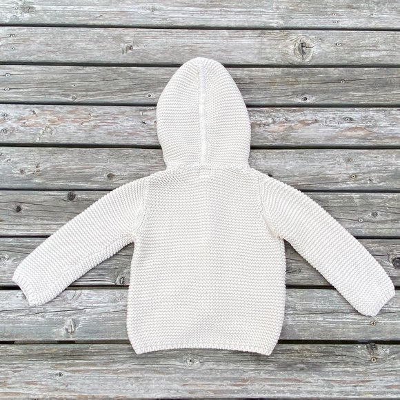 Baby Gap Toddler Knit Cardigan Hoodie - Picture 2 of 10